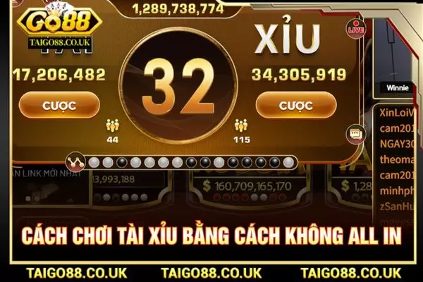 Luật Chơi Và Cách Chơi Tài Xỉu Chi Tiết Nhất Hiện Nay 2 Cách chơi tài xỉu bằng cách không all in