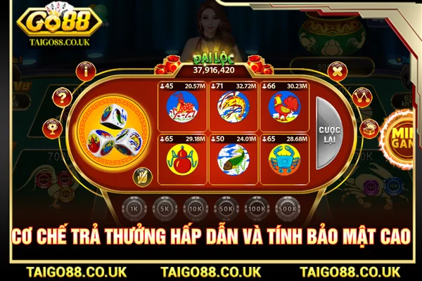 Bầu Cua GO88 - Sân Chơi Giải Trí Đổi Thưởng Uy Tín 2 Cơ chế trả thưởng bầu cua GO88 cao