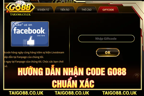Hướng dẫn tham gia ưu đãi code GO88 đảm bảo an toàn
