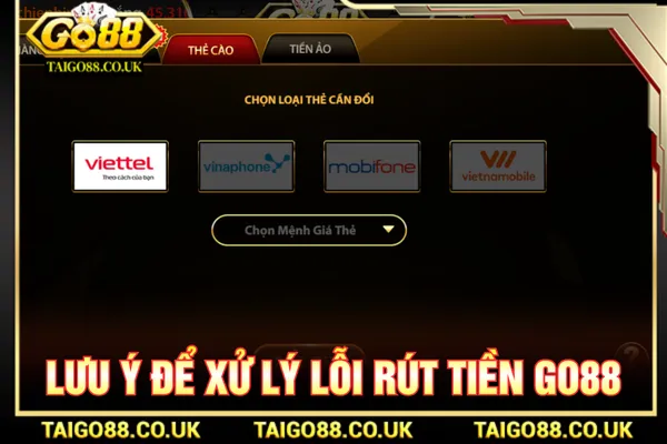 Rút Tiền GO88 Chuẩn Xác Với Phương Thức An Toàn Cho Bạn 3 Người chơi tự bảo mật tài khoản để rút tiền GO88 an toàn