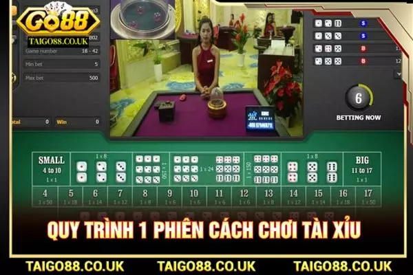 Luật Chơi Và Cách Chơi Tài Xỉu Chi Tiết Nhất Hiện Nay 1 Quy trình 1 phiên cách chơi tài xỉu