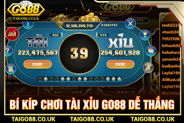 Tài Xỉu GO88 - Chia Sẻ Kinh Nghiệm Chơi Không Lo Thua 3 Tận dụng phương pháp chơi tài xỉu GO88 để tránh thua lỗ